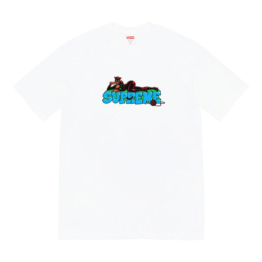 Supreme Catwoman Tee- White