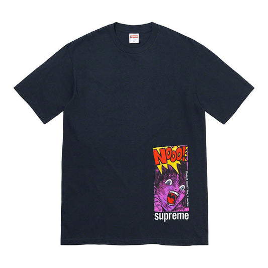 Supreme Does It Work Tee- Navy
