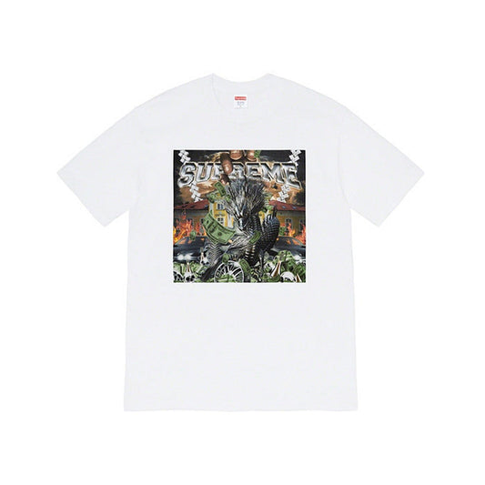 Supreme Dragon Tee- White