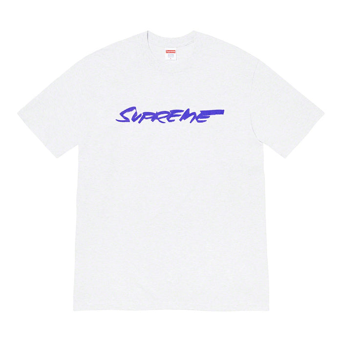 Supreme Futura Logo Tee- Ash Grey