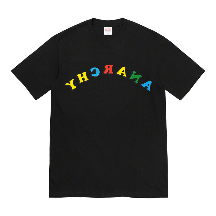 Supreme Jamie Reid Anarchy Tee- Black