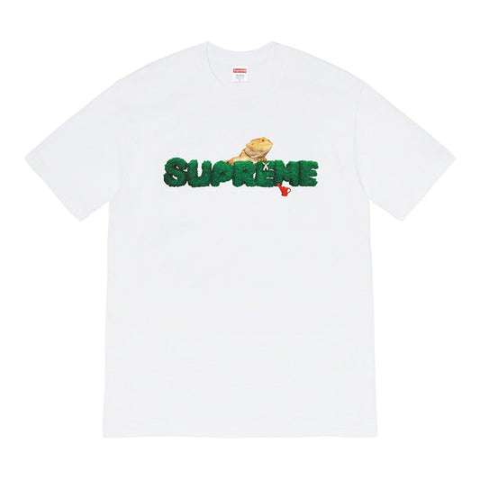 Supreme Lizard Tee- White