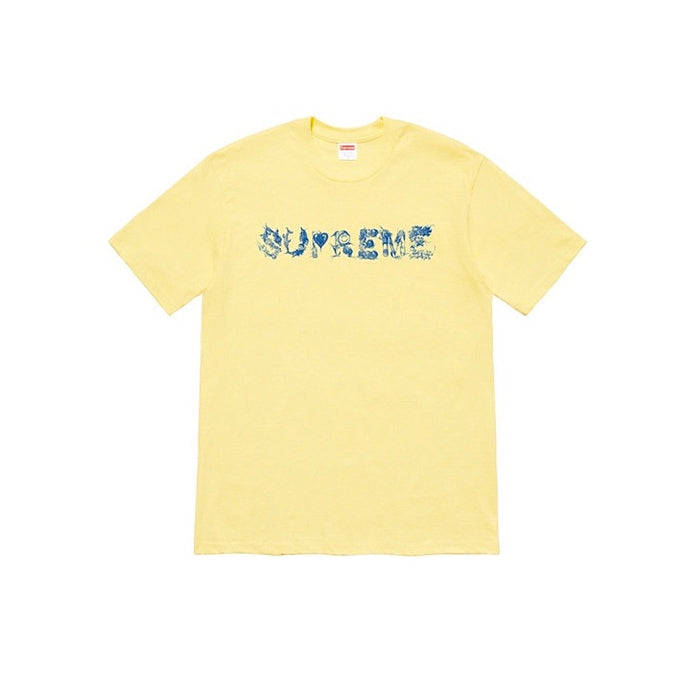 Supreme Morph Tee- Pale Yellow