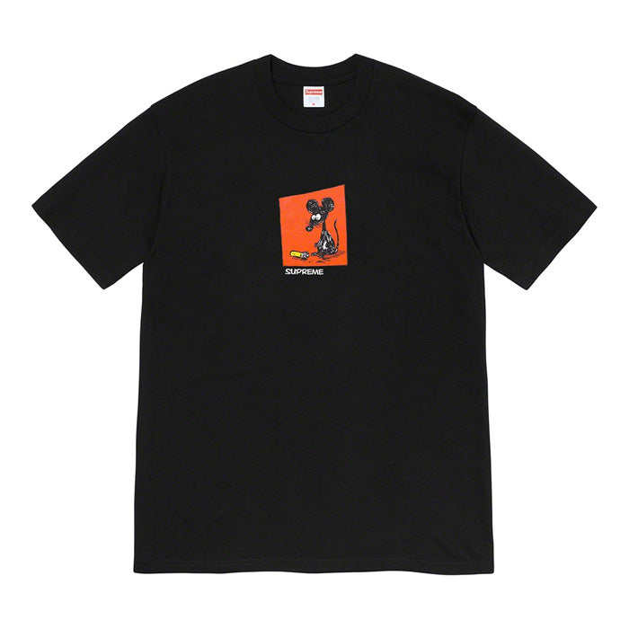 Supreme Mouse Tee- Black