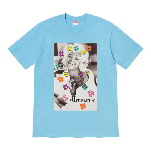 Supreme Naomi Tee- Light Slate