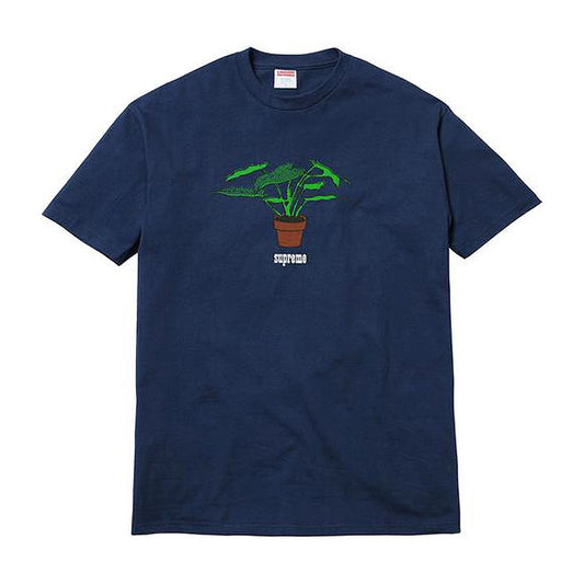 Supreme Plant Tee- Navy