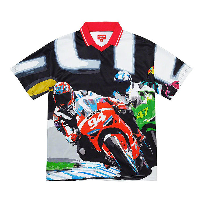 Supreme Racing Soccer Jersey- Multicolor