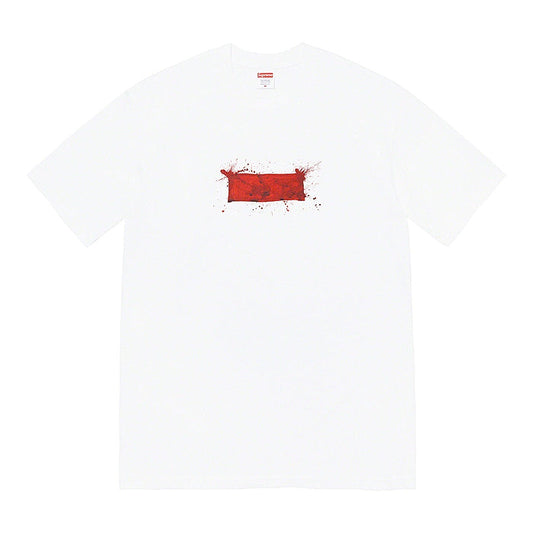 Supreme Ralph Steadman Box Logo Tee- White
