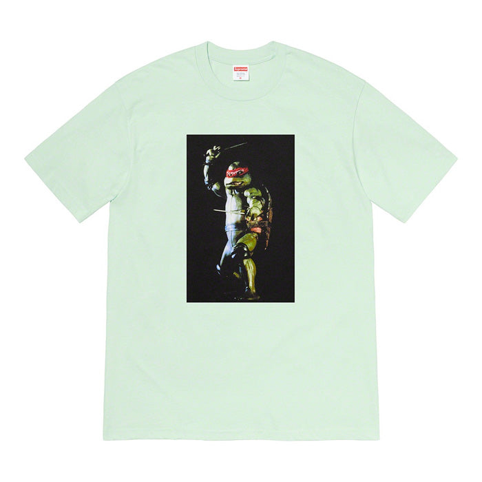 Supreme Raphael Tee- Pale Aqua