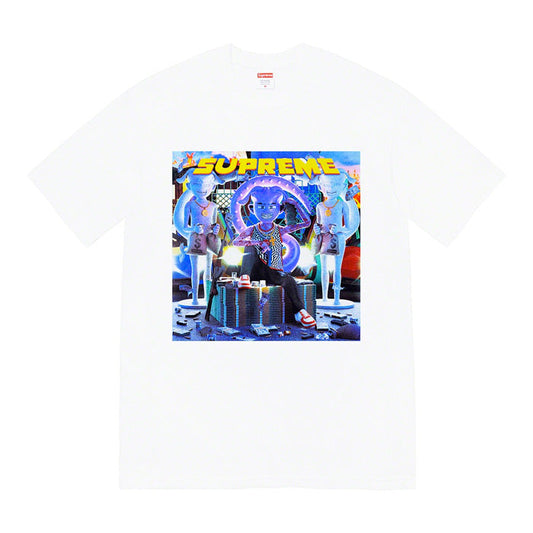 Supreme Richest Tee- White