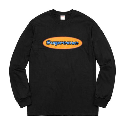 Supreme Ripple LS Tee- Black
