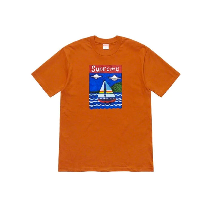 Supreme Sailboat Tee- Rust