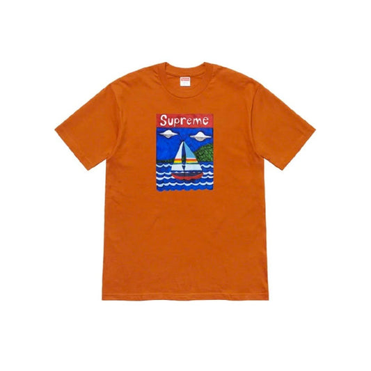 Supreme Sailboat Tee- Rust