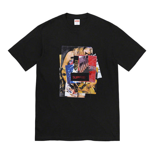 Supreme Stack Tee- Black