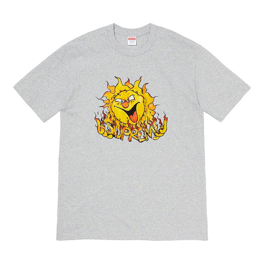 Supreme Sun Tee- Heather Grey