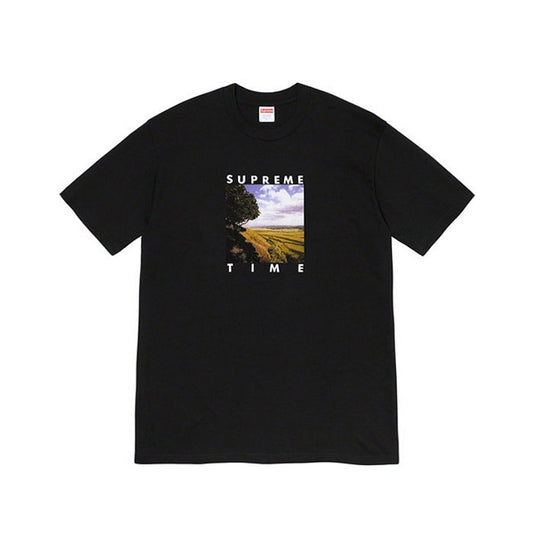 Supreme Time Tee- Black