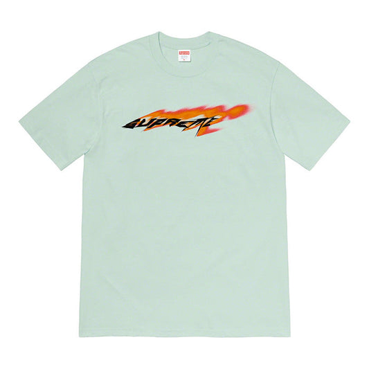 Supreme Wind Tee- Pale Aqua