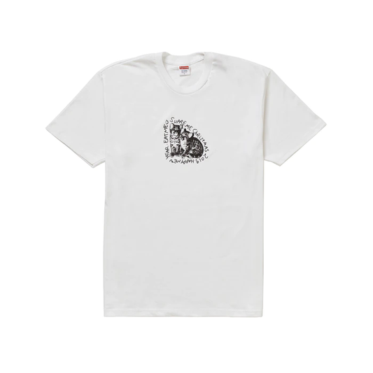 Supreme Eat Me Tee- White
