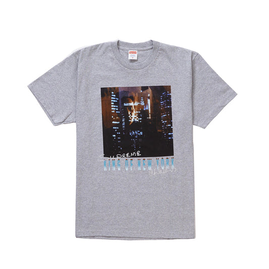 Supreme King of NY Tee- Grey