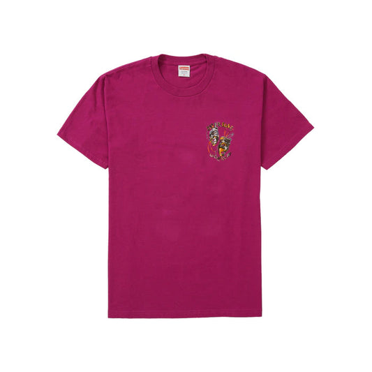 Supreme Laugh Now Tee- Magenta