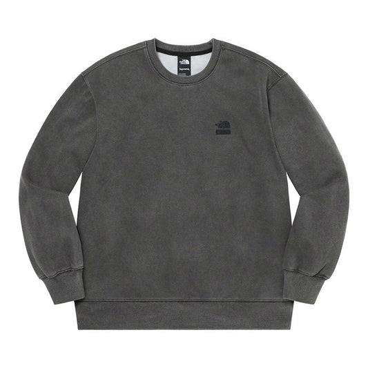 Supreme®/The North Face® Pigment Printed Crewneck- Black