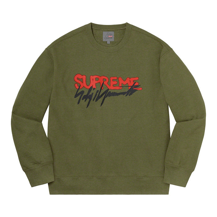 Supreme®/Yohji Yamamoto® Crewneck- Olive