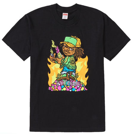 Supreme Molotov Kid Tee- Black