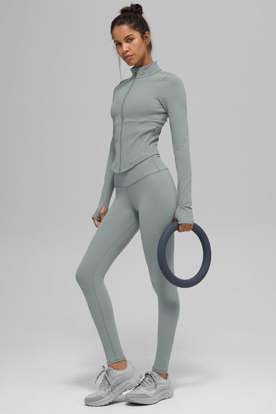 Veste corset entièrement zippée à aérographe