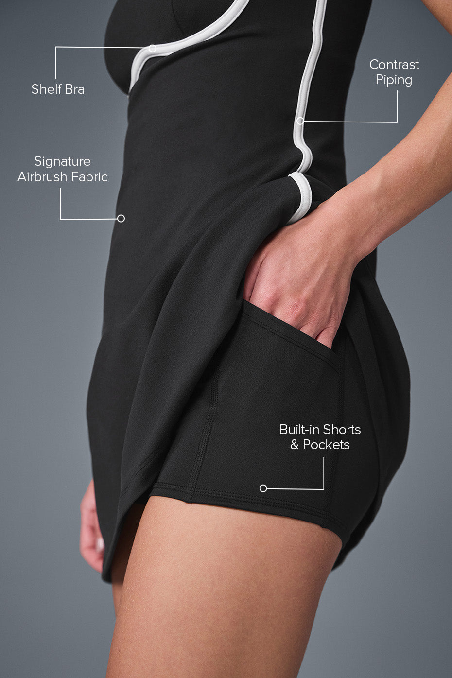 Robe épurée à l'aérographe "best seller"