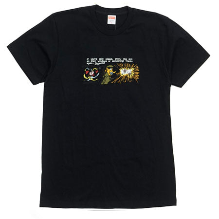 Supreme Dog Shit Tee- Black