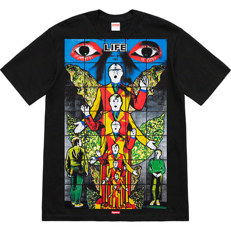 Supreme Gilbert & George Life Tee- Black