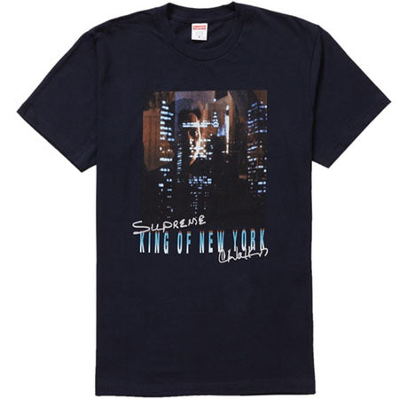 Supreme King of New York Tee- Navy