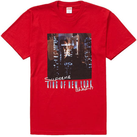 Supreme King of New York Tee- Red
