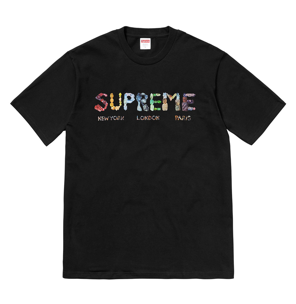 Supreme Rocks Tee Black