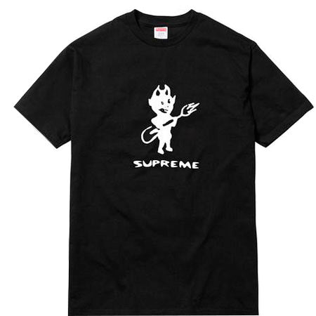 Supreme Devil Tee- Black