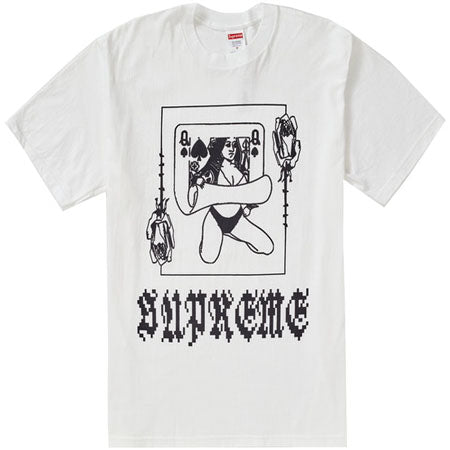 Supreme Queen Tee- White