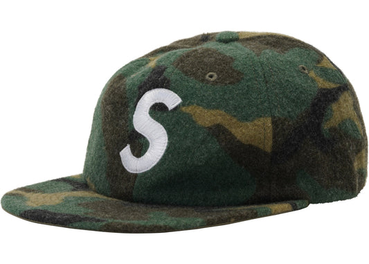Supreme Wool S Logo 6-Panel- Camo